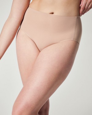 Spanx Ahhh-llelujah® ‘Fit to You’ Briefs Beige | 85741-QMRZ