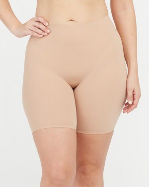 Spanx Ahhh-llelujah® 'Fit to You' Everyday Short Shorts Beige | 72140-QYUE