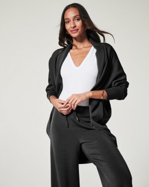 Spanx AirEssentials Cocoon Tops Black | 52480-RPDS