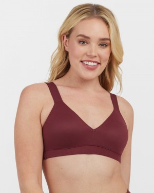 Spanx Bra-llelujah!® Lightly Lined Bras Burgundy | 62891-UABJ