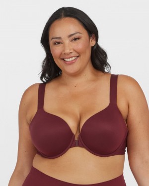 Spanx Bra-llelujah!® Lightly Lined Full Coverage Bras Burgundy | 57642-ACKB