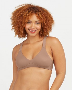 Spanx Bra-llelujah!® Unlined Bras Cafe Au Lait | 69570-FVLD