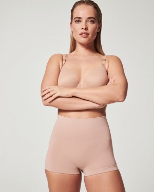 Spanx EcoCare Seamless Shaping Panties Beige | 93026-RVCK