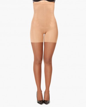 Spanx High-Waisted Shaping Sheers Stockings S6 | 84913-DJQN