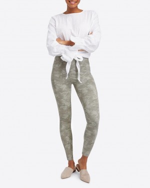 Spanx Jean-ish® Ankle Leggings Camo | 95603-YTES