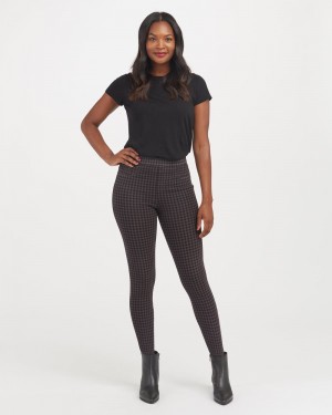 Spanx Jean-ish® Ankle Leggings Houndstooth | 56437-UPTH