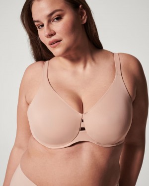 Spanx Low Profile Minimizer Bras Beige | 67834-SMVJ