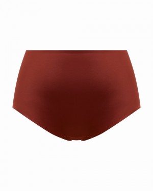 Spanx Shaping Satin Panties Red | 70845-BONH