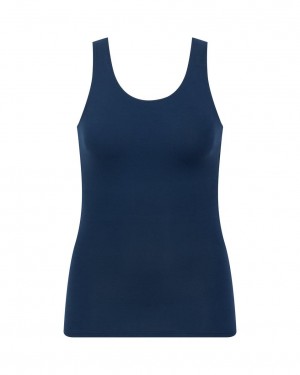 Spanx Socialight Tank Top Navy | 84297-CBXS