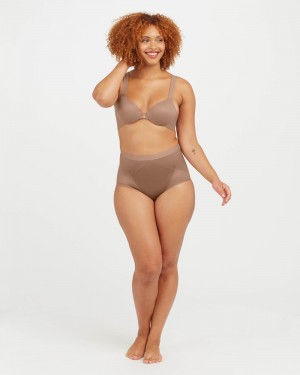 Spanx Thinstincts® 2.0 Panties Cafe Au Lait | 94378-RLIU