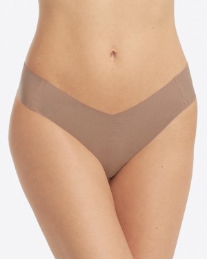 Spanx Under Statements® Thong Grey Brown | 38160-ARJU