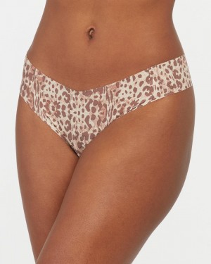 Spanx Under Statements® Thong Leopard | 32170-DTUS