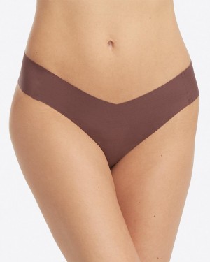 Spanx Under Statements® Thong Purple | 84315-GUDN