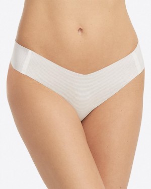 Spanx Under Statements® Thong White | 65714-POER