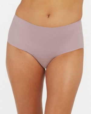 Spanx Undie-tectable® Panties Purple Brown | 31874-SEDQ