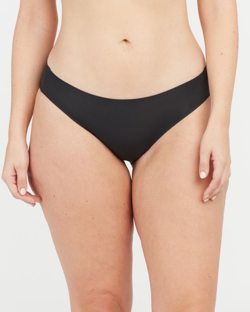 Spanx Ahhh-llelujah® ‘Fit to You’ Bikini Black | 87946-JAWU