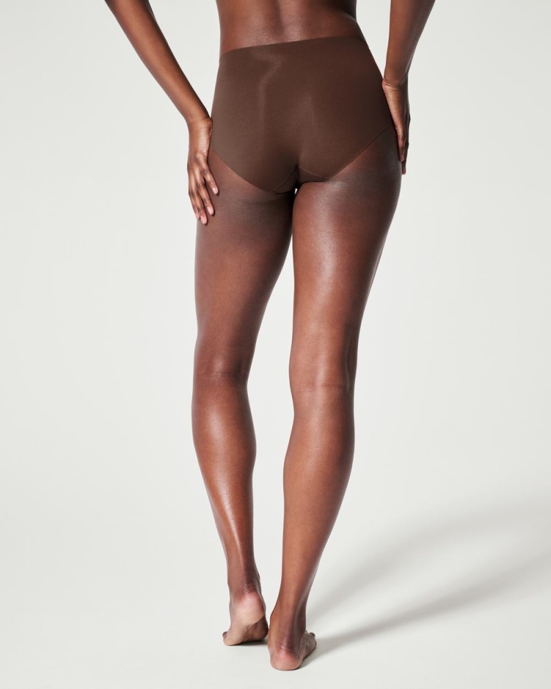 Spanx Ahhh-llelujah® ‘Fit to You’ Briefs Brown | 78540-IFBT