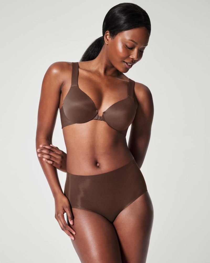 Spanx Ahhh-llelujah® ‘Fit to You’ Briefs Brown | 78540-IFBT