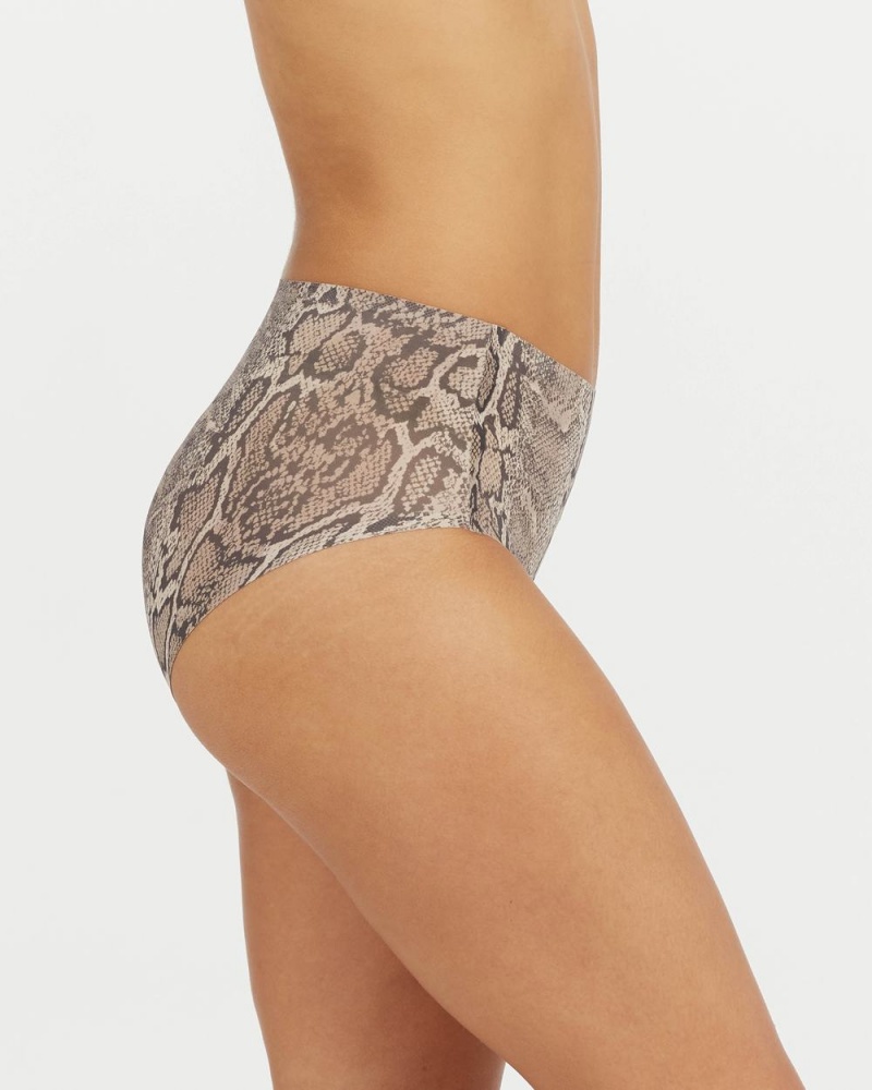 Spanx Ahhh-llelujah® ‘Fit to You’ Briefs Snake | 70136-QYAR