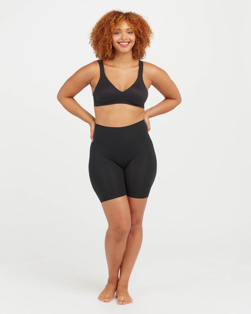 Spanx Ahhh-llelujah® 'Fit to You' Everyday Short Shorts Black | 95012-JAIF