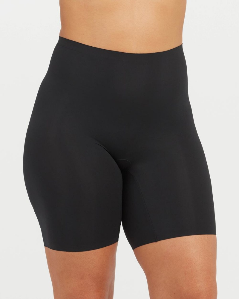 Spanx Ahhh-llelujah® \'Fit to You\' Everyday Short Shorts Black | 95012-JAIF