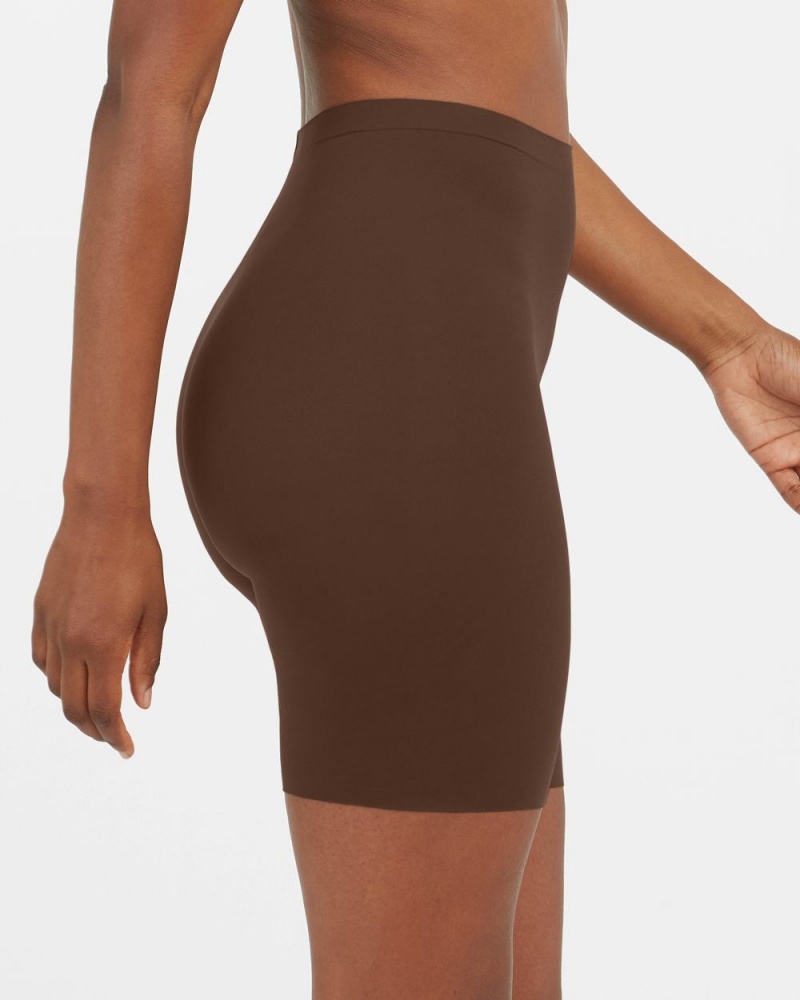 Spanx Ahhh-llelujah® 'Fit to You' Everyday Short Shorts Brown | 53021-RCIG