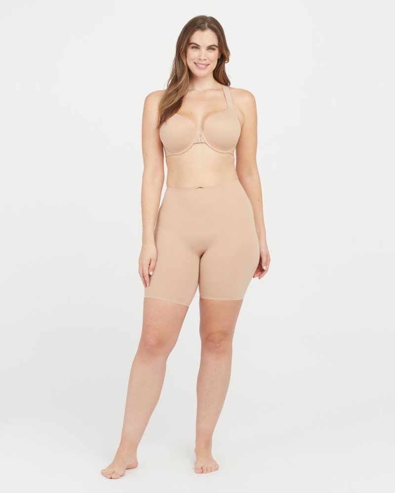 Spanx Ahhh-llelujah® 'Fit to You' Everyday Short Shorts Beige | 72140-QYUE