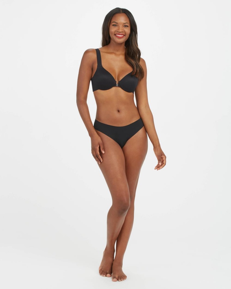 Spanx Ahhh-llelujah® ‘Fit to You’ Thong Black | 23197-AIJU