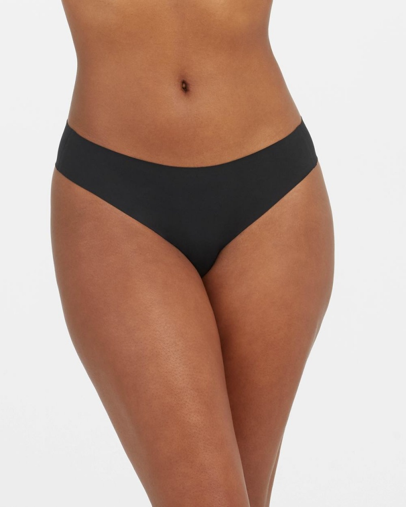 Spanx Ahhh-llelujah® ‘Fit to You’ Thong Black | 23197-AIJU