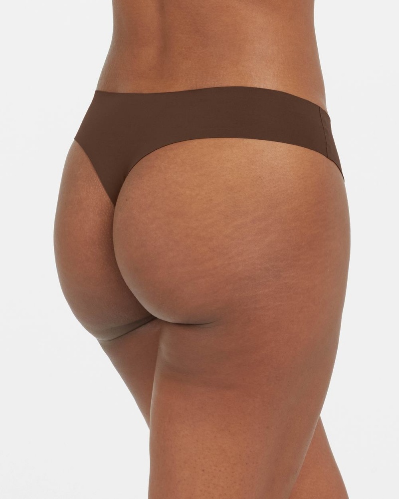 Spanx Ahhh-llelujah® ‘Fit to You’ Thong Brown | 49180-RTMK