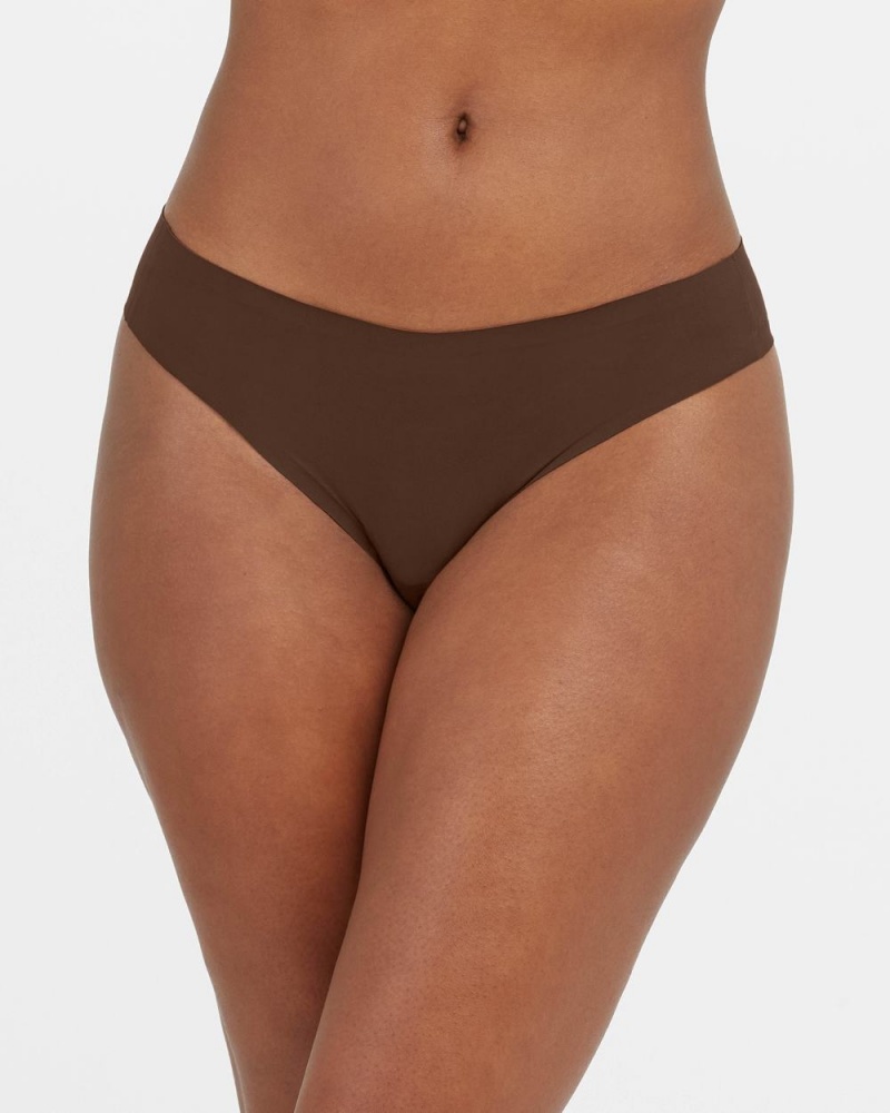 Spanx Ahhh-llelujah® ‘Fit to You’ Thong Brown | 49180-RTMK