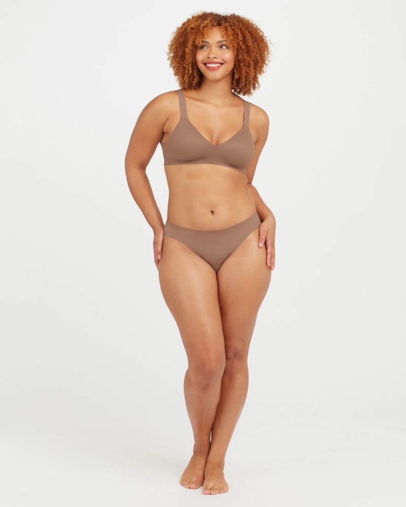 Spanx Ahhh-llelujah® ‘Fit to You’ Thong Cafe Au Lait | 12984-TXBI