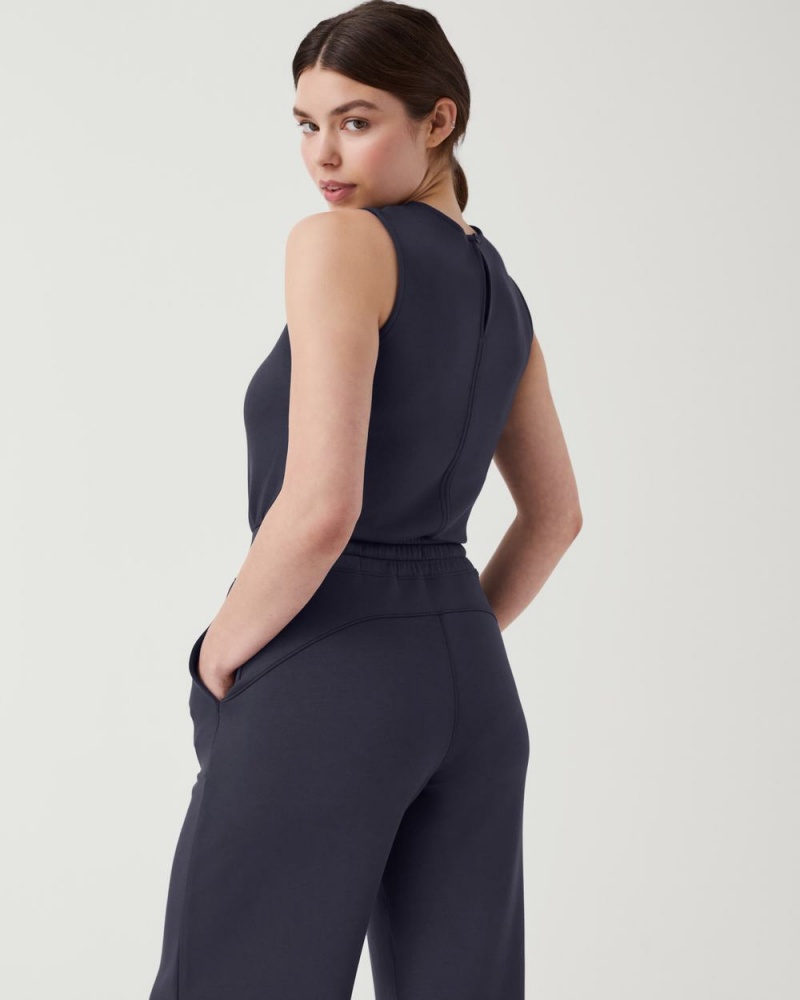 Spanx AirEssentials Jumpsuits Navy | 02783-KYDZ