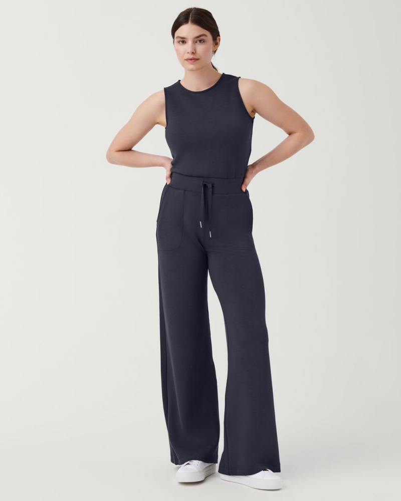 Spanx AirEssentials Jumpsuits Navy | 02783-KYDZ