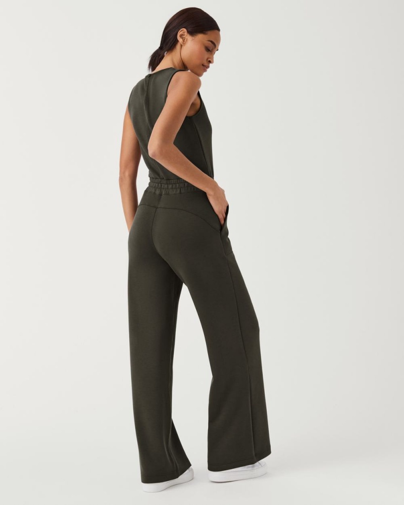 Spanx AirEssentials Jumpsuits Olive | 42690-PFTS