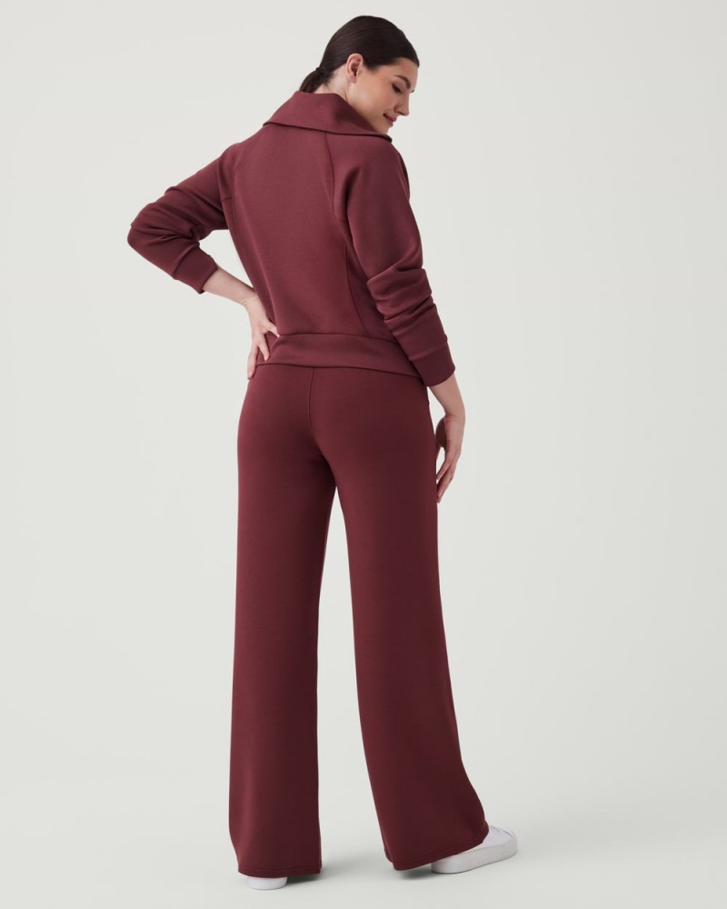 Spanx AirEssentials Wide Leg Pants Brown | 51769-TAJU