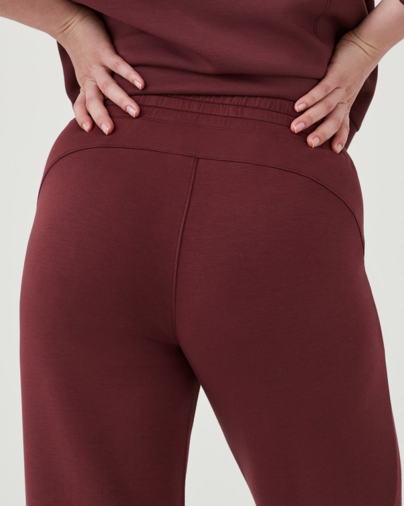 Spanx AirEssentials Wide Leg Pants Brown | 51769-TAJU