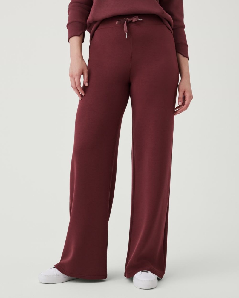 Spanx AirEssentials Wide Leg Pants Brown | 51769-TAJU