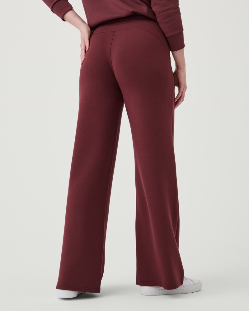 Spanx AirEssentials Wide Leg Pants Brown | 51769-TAJU