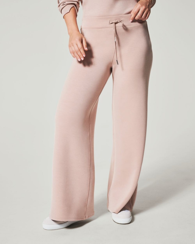 Spanx AirEssentials Wide Leg Pants Pink | 59647-JRZY