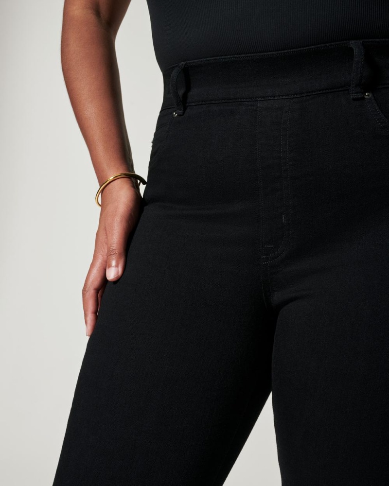 Spanx Ankle Skinny Jeans Black | 02486-VPWC