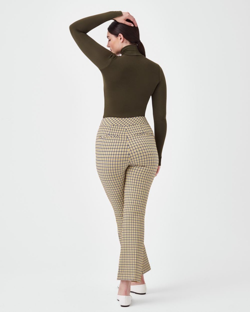 Spanx Better Base Long Sleeve Turtleneck Tops Green | 25687-XQPD