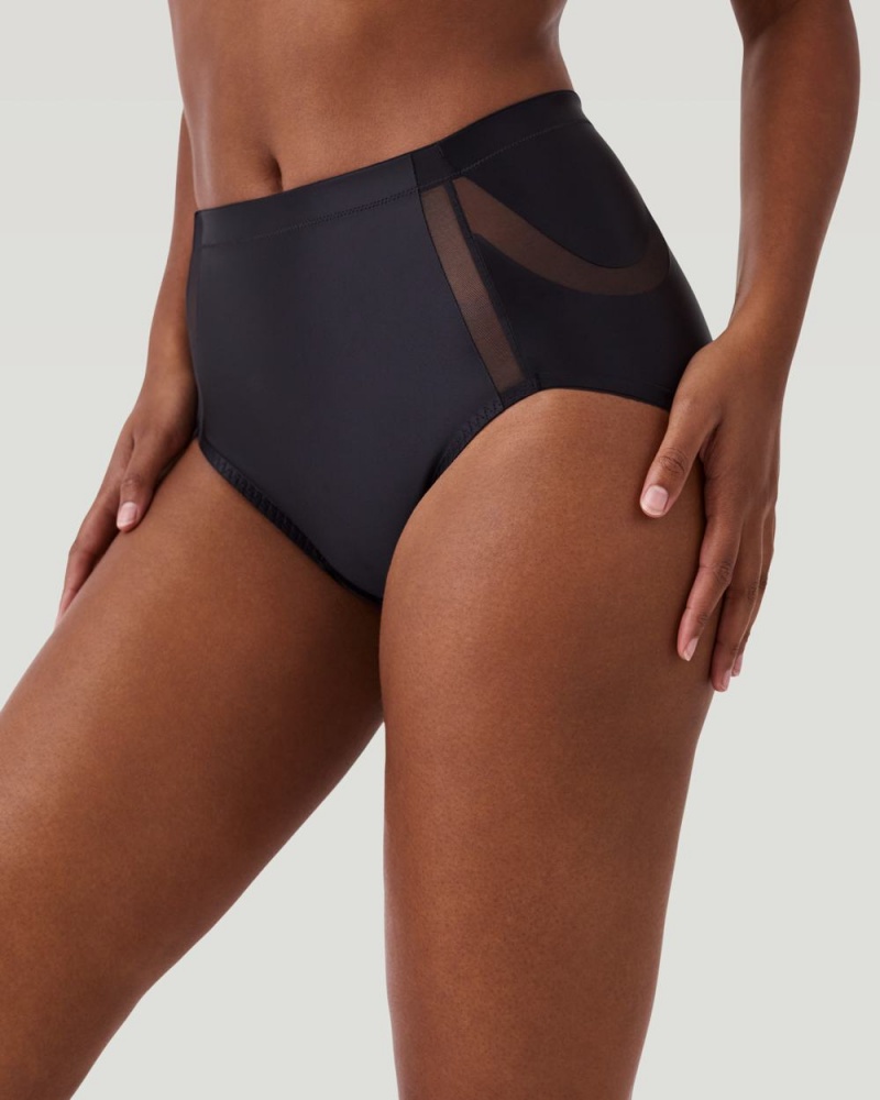 Spanx Booty-Lifting Panties Black | 75203-TSQM