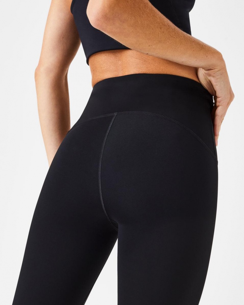 Spanx Booty Boost® Active 7/8 Leggings Black | 25094-GQUW