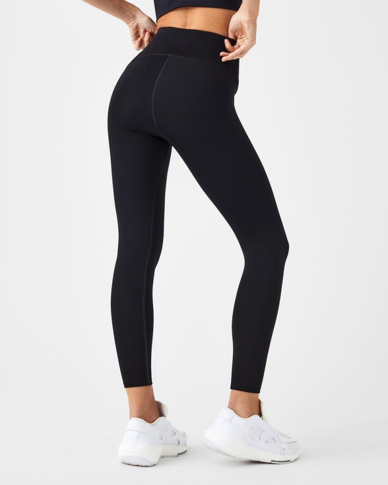 Spanx Booty Boost® Active 7/8 Leggings Black | 25094-GQUW