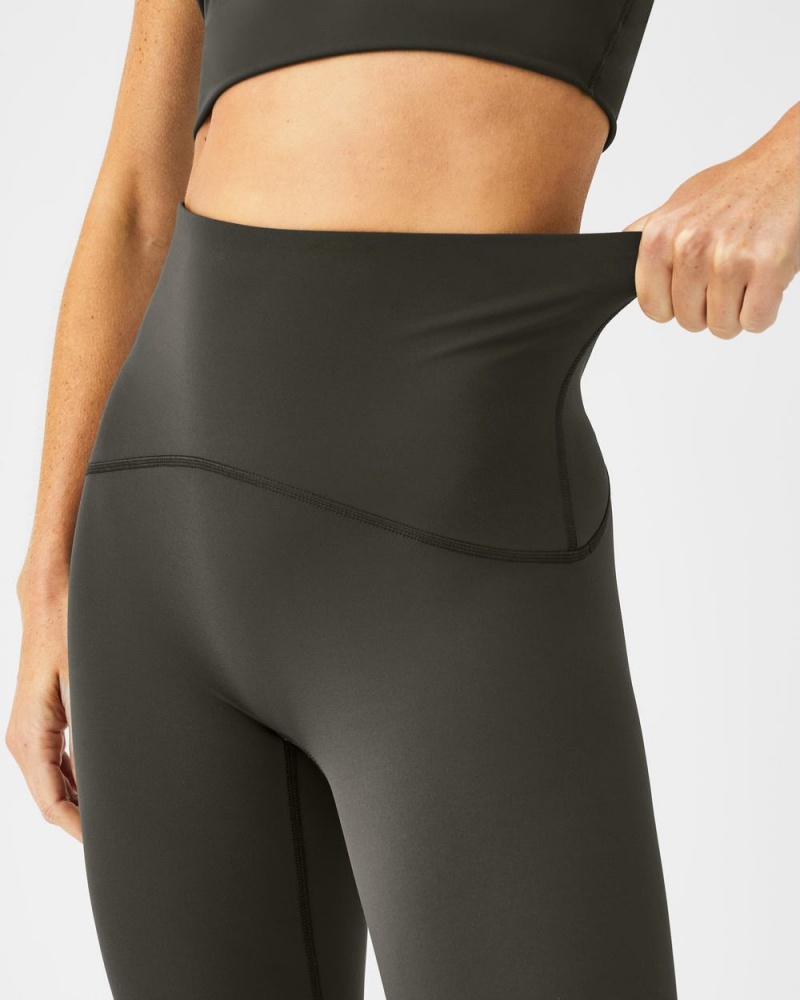 Spanx Booty Boost® Active 7/8 Leggings Olive | 08469-PYLF