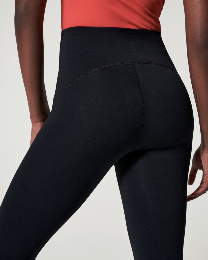 Spanx Booty Boost® Active Ankle Flare Pants Black | 47859-AQCF