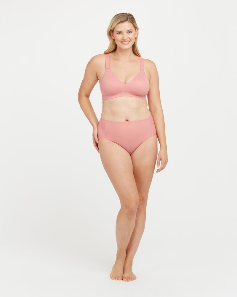 Spanx Bra-llelujah!® Lightly Lined Bras Dark Red | 71350-DPME