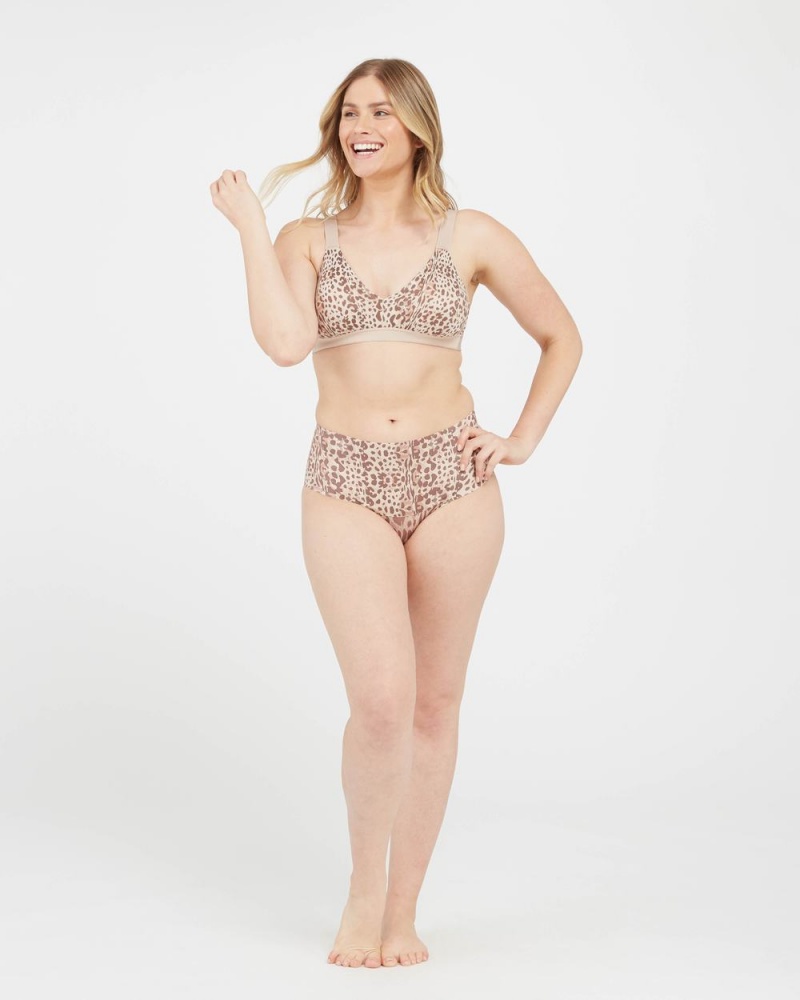 Spanx Bra-llelujah!® Lightly Lined Bras Leopard | 12563-OWDK