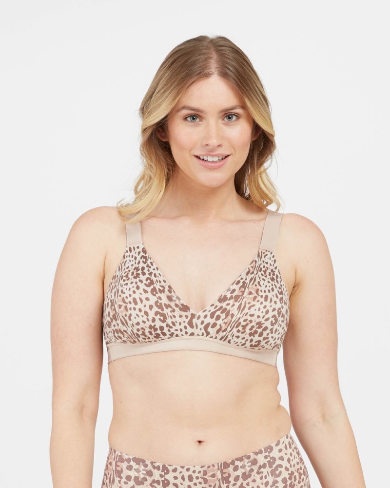 Spanx Bra-llelujah!® Lightly Lined Bras Leopard | 12563-OWDK